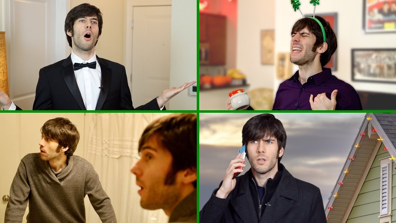 16 Personalities at a Christmas Party