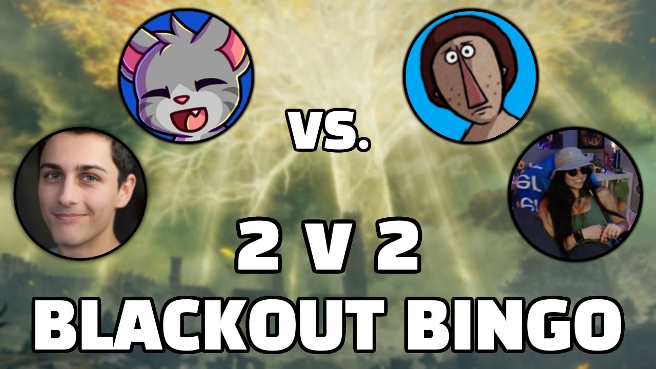 Elden Ring 2v2 BLACKOUT Bingo - Aggy & Domo vs. Chris & Parky