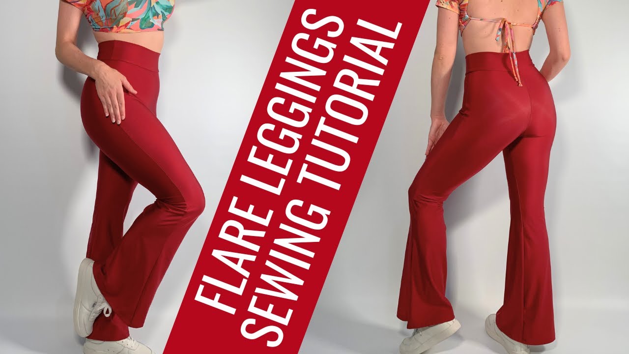 Flare Leggings Sewing Tutorial | Nat's Patterns