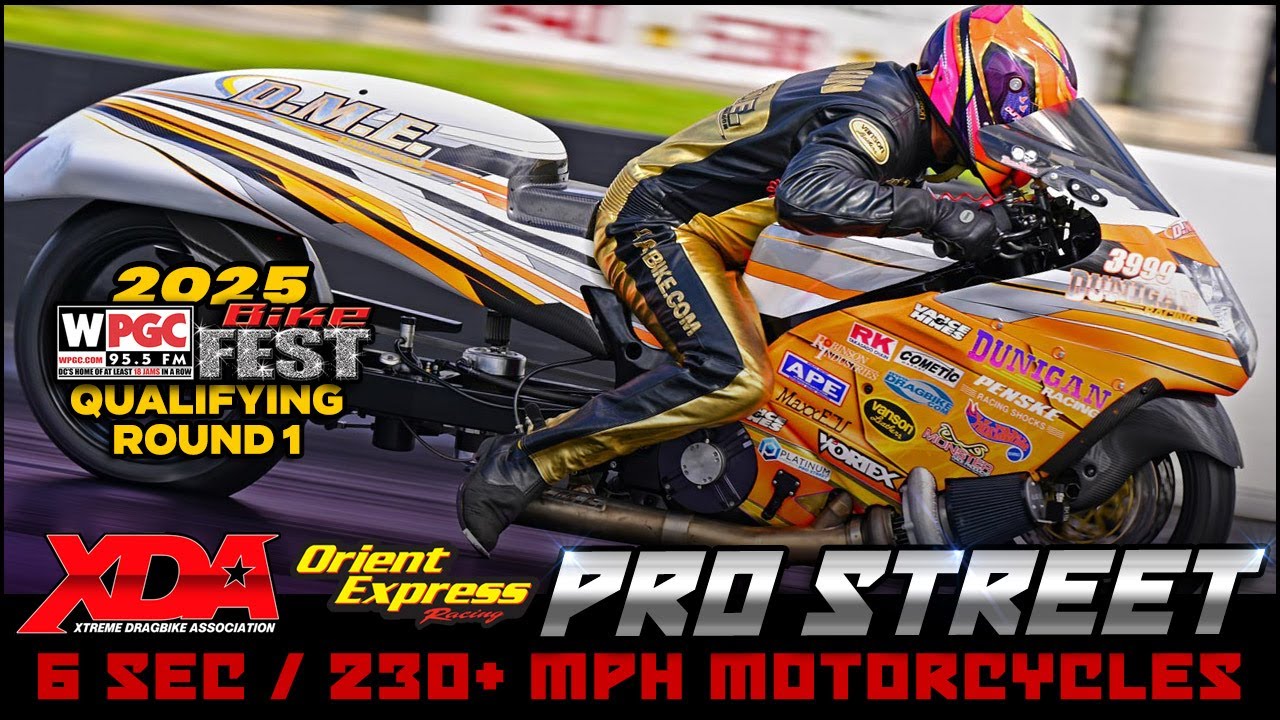 Pro Street Shocker! XDA Bike Fest Qualifying Heats Up with Blistering 6.3 Passes!