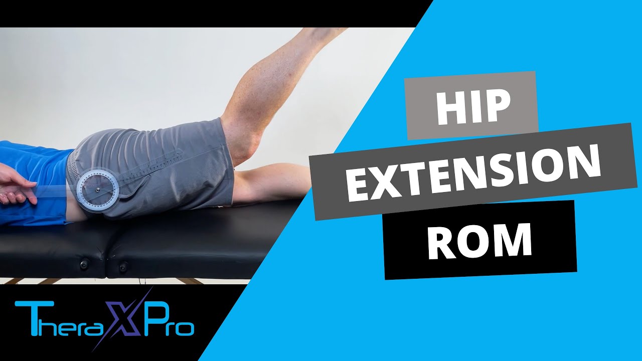 Goniometry | Hip Extension Range of Motion