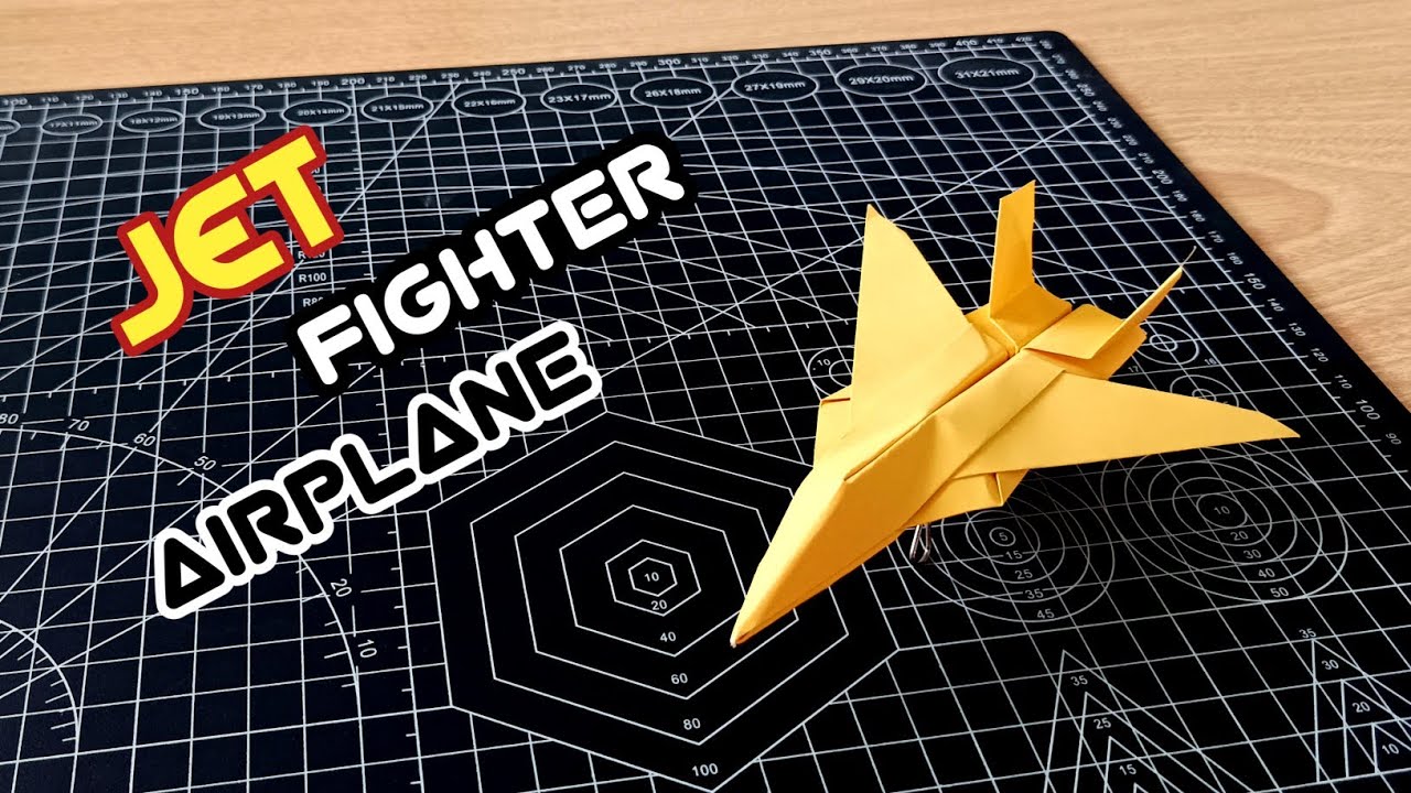 How to a Jet Fighter Airplane | สอนพับเครื่องบินเจ็ท VF-1 Valkyrie