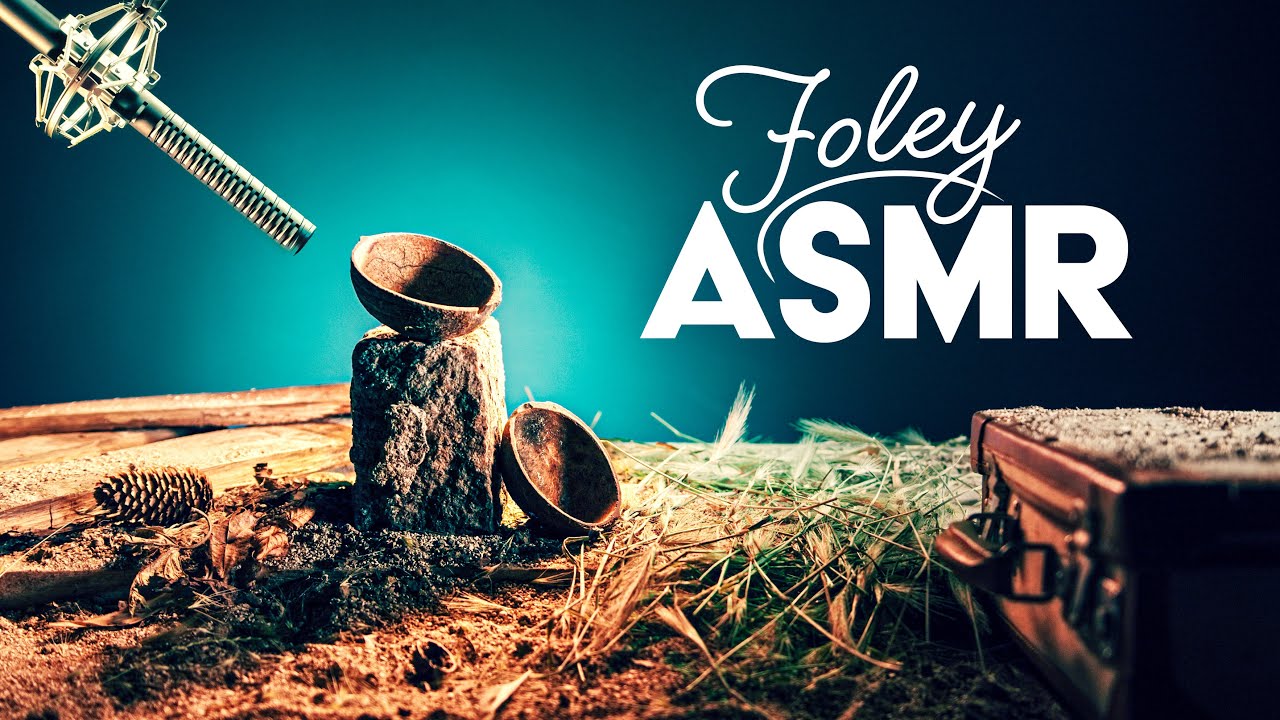 ASMR Foley 🎙HORSE STEPS with COCONUTS 🐎(No Talking)