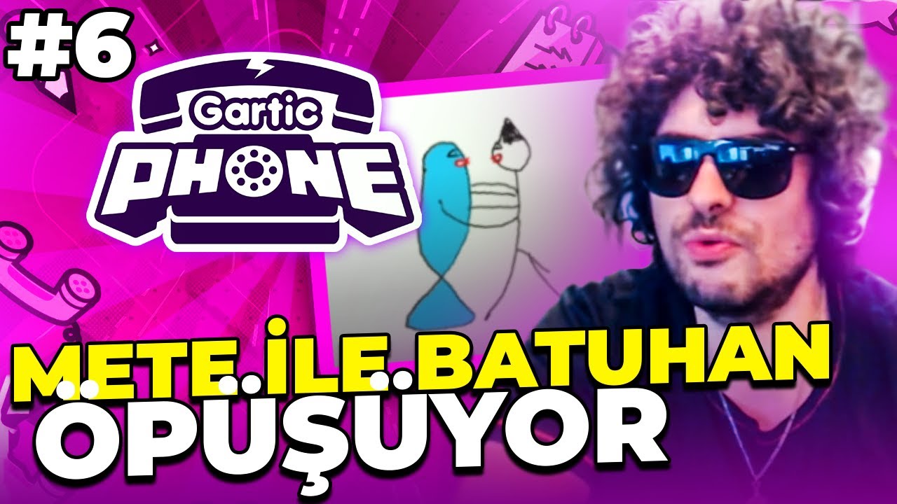 HYPE! METE İLE BATUHAN ÖPÜŞÜYOR | Gartic Phone #6 - Kegri Oyun Serisi