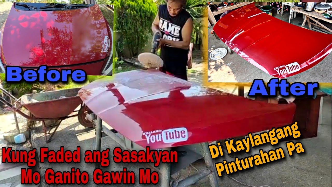 Paano Pakintabin Ang Faded Na Pintura Na Kahit Hindi Na Pipinturahan   #diyideas