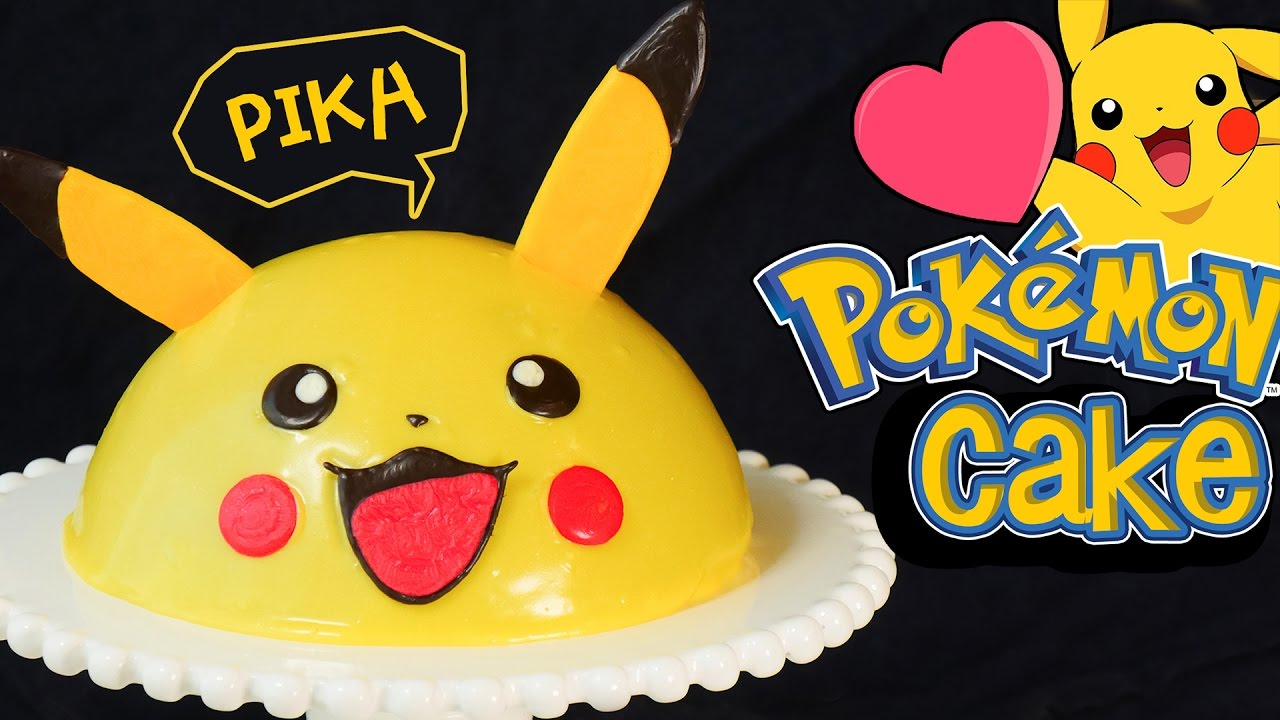 Pokemon Pikachu cake! 피카츄 바나나케이크 만들기❤️ - 더스쿱