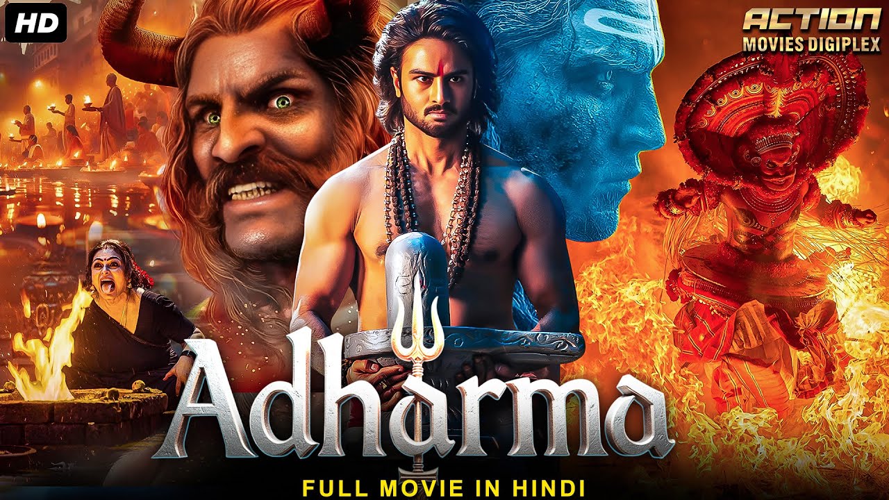 ADHARMA Full Superhit South Movie Hindi Dubbed | Sudheer Babu, Malvika Sharma, Sunil | Action Movie