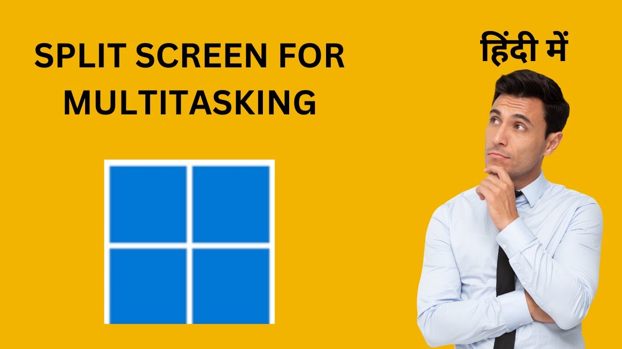 Windows 11 में Split Screen Multitasking को Master कैसे करें | GrowUpWindows Tutorial