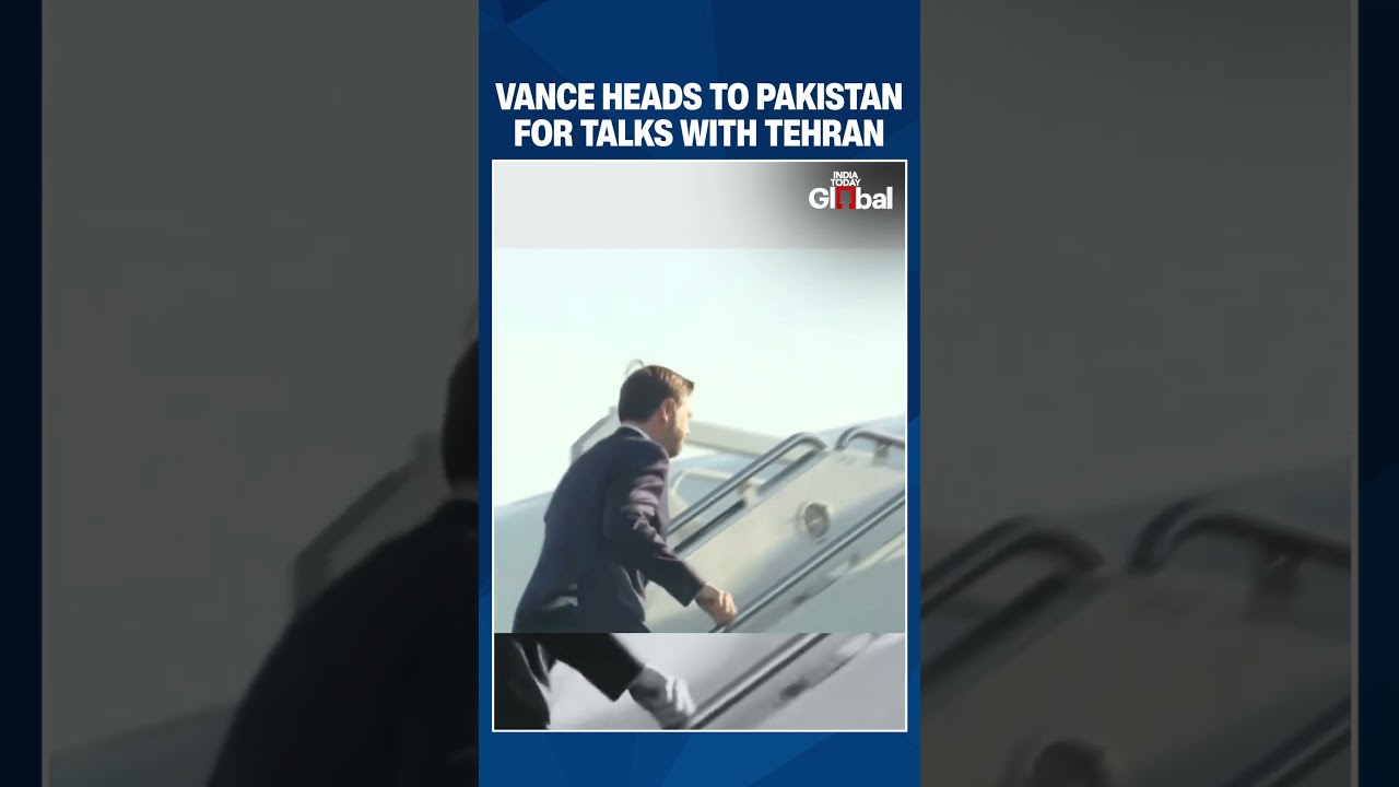 JD Vance Leads U.S. Delegation To Pakistan For Iran Peace Talks In Islamabad | #pakistan #iran