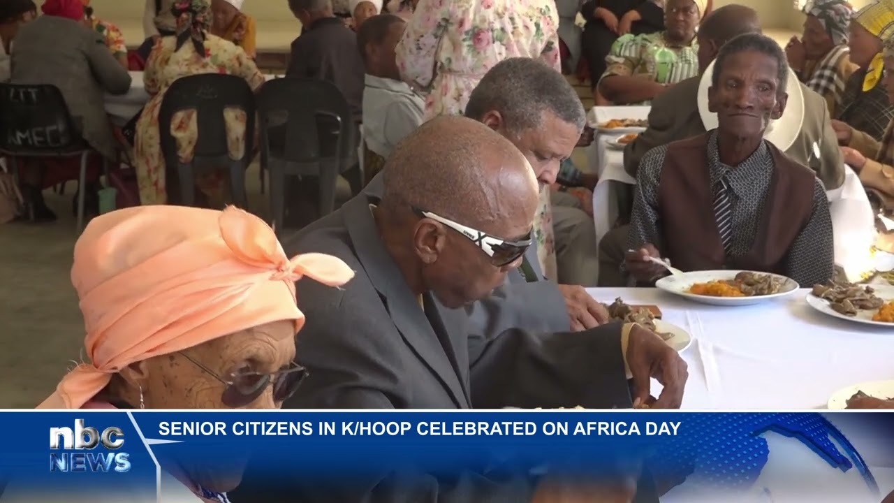 Senior citizens in Keetmanshoop celebrated on Africa Day - nbc