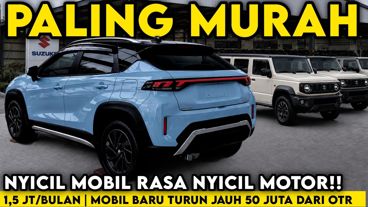 MAKIN NEKAD‼️Cuma 1,5 Juta /BULAN 😱 Kok Bisa Murah? Mobil Baru Rasa Kredit Motor &mdash; Promo Suzuki 2026