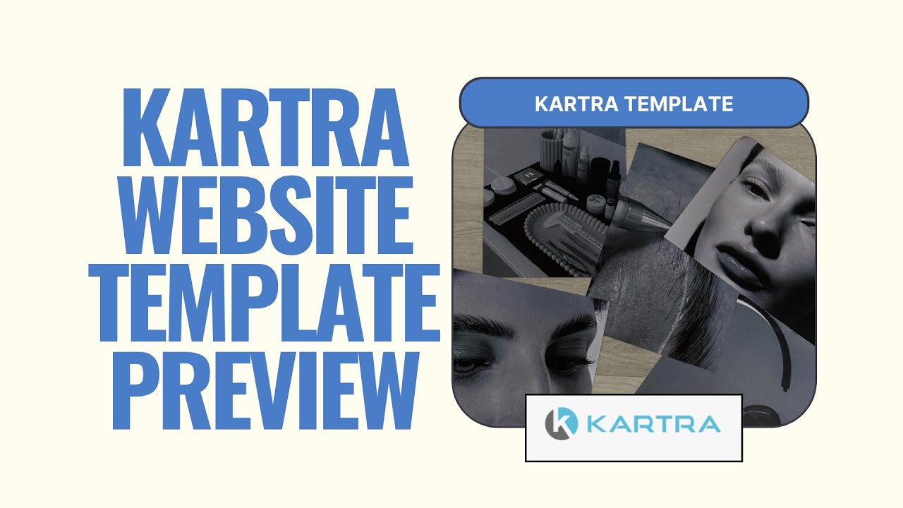 Kartra Template Preview: Complete Website + Sales Pages for Online Courses (Import in 30 Seconds!)
