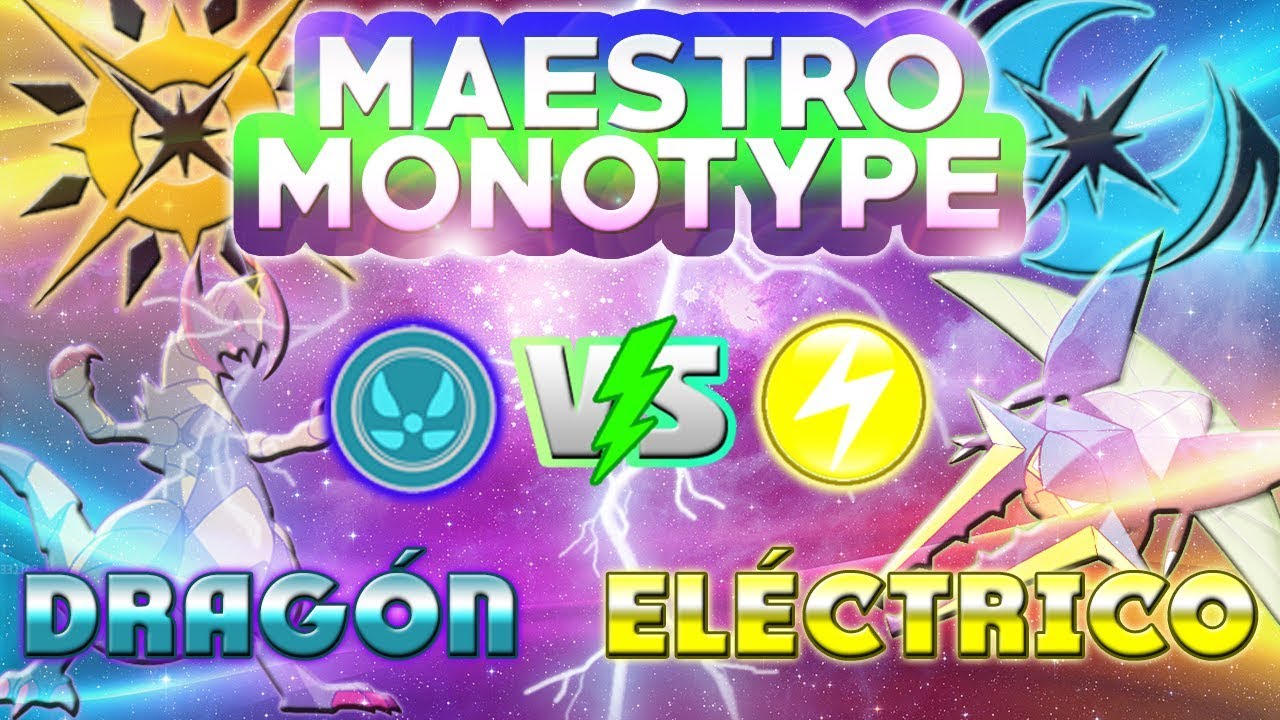 MONOTYPE DRAGÓN vs MONOTYPE ELÉCTRICO! VIKAVOLT, DAME TU MERIENDA! MAESTRO MONOTYPE POKÉMON