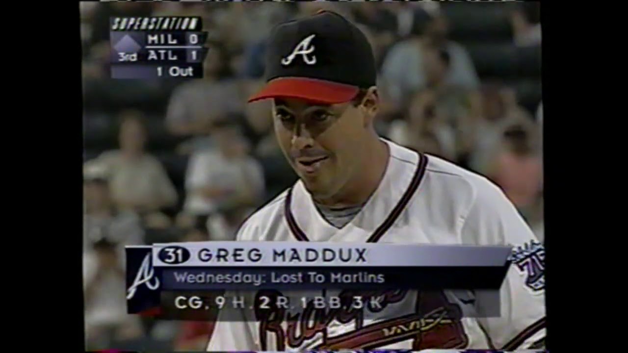 1999: Brewers @ Braves (Maddux Complete Game)