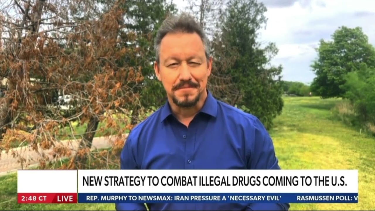 Jaeson Jones reports on Newsmax the National Drug Control Strategy