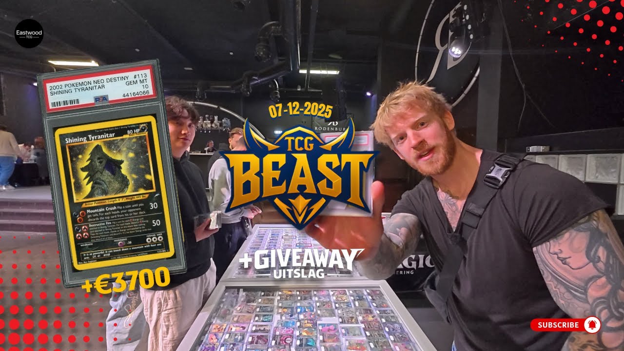 POV TCG Beast 7-12-2025 | Knallers verkocht, dikke trade  + White Flare Giveaway Uitslag! #pokemon