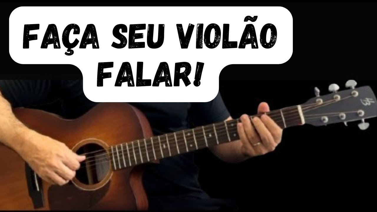Seu  VIOLÃO Vai Falar! Acordes + Melodia Fingerstyle | Música Vida Vazia 