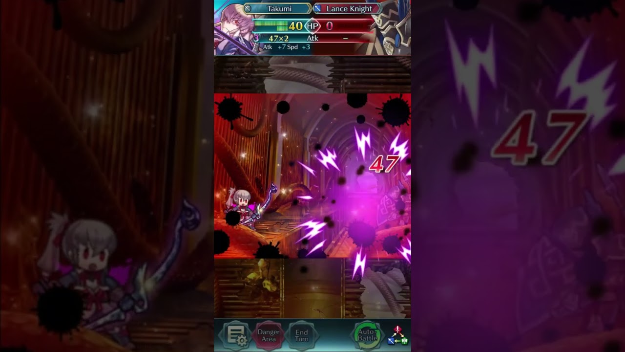 Fallen Takumi Critical Quotes - Fire Emblem Heroes #Shorts #Nintendo #FireEmblem