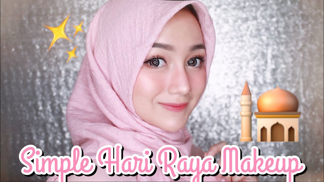 Simple Hari Raya Makeup Tutorial | Eid - Lebaran [LOKAL-DRUGSTORE]