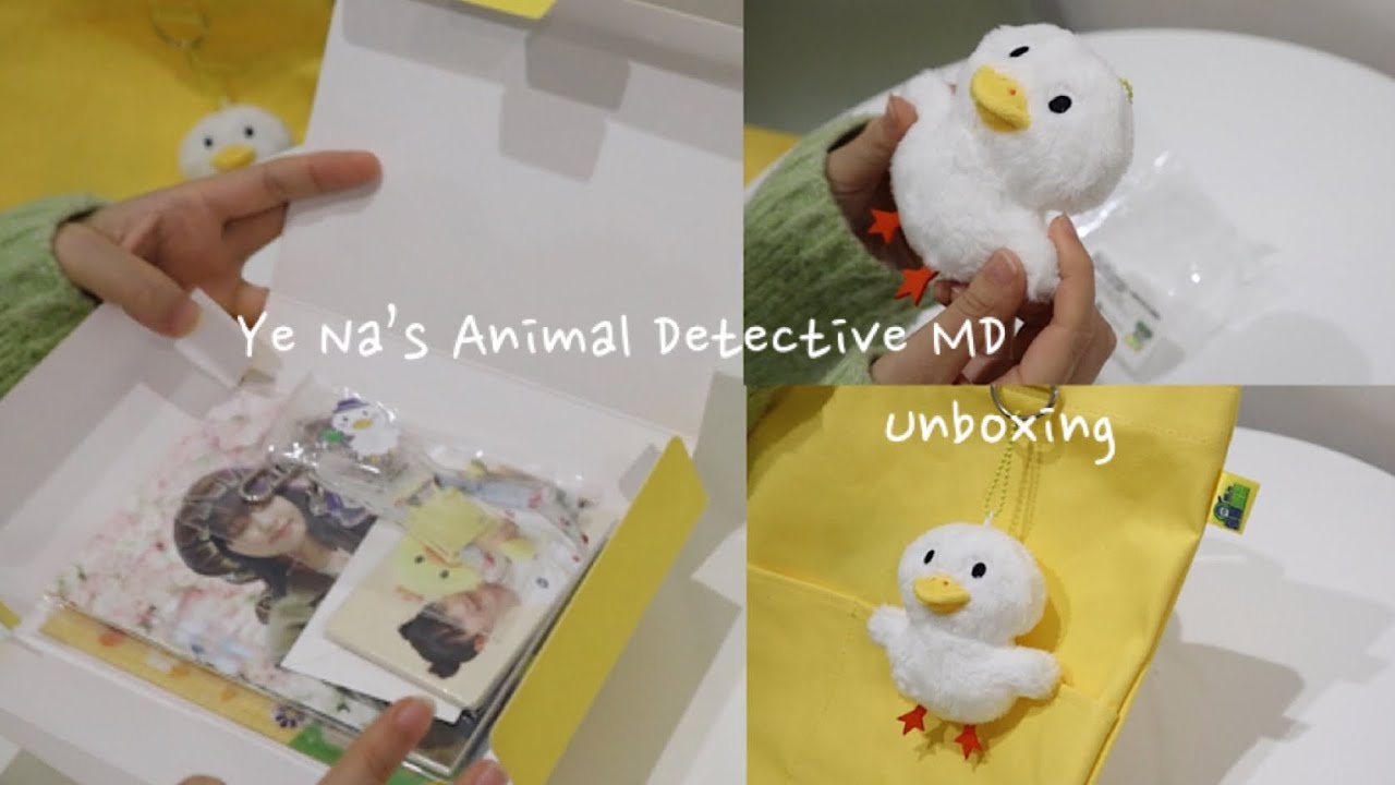 🕵️‍♀️Yena’s animal detective MD/unboxing/イェナの動物探偵/開封動画/