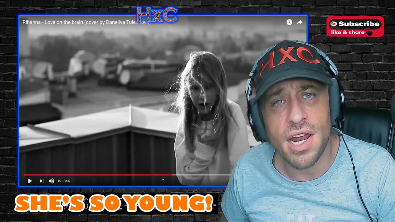 Rihanna - Love on the brain (cover by Daneliya Tuleshova) Reaction!