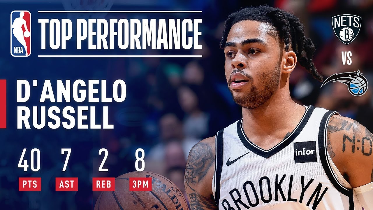 D'Angelo Russell Ties a CAREER-HIGH With 40 Points | January 18, 2019