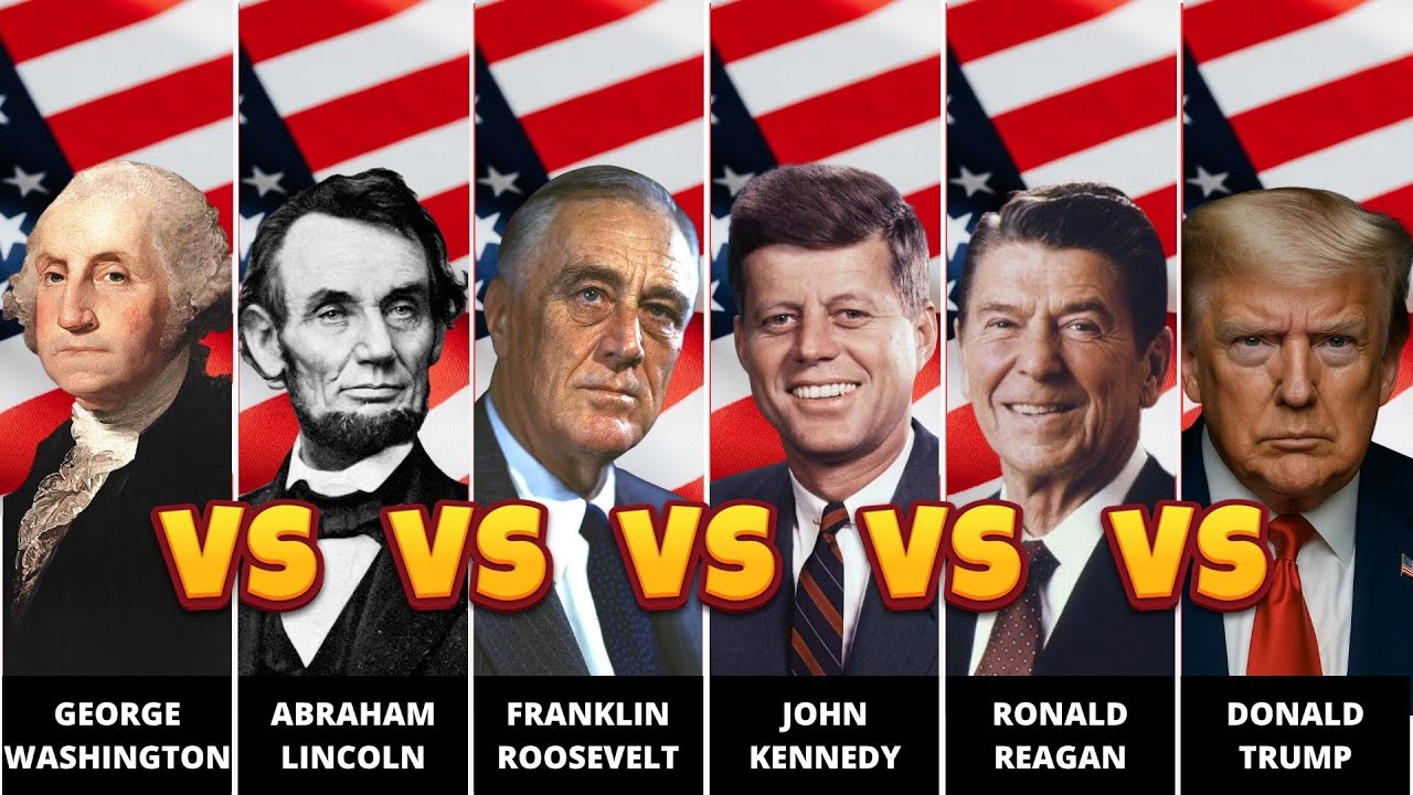 Washington vs Lincoln vs Roosevelt vs Kennedy vs Reagan vs Trump