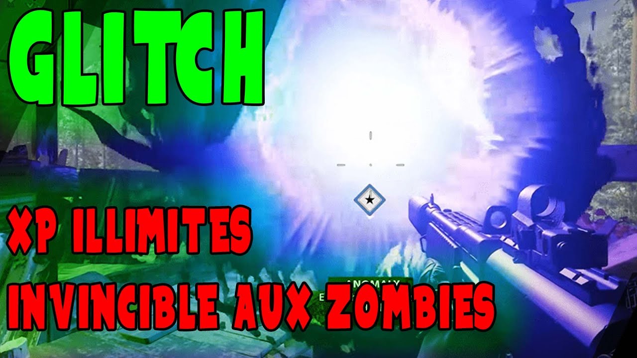 GLITCH : XP ILLIMITÉS EN ZOMBIE COLD WAR / INVINCIBLE