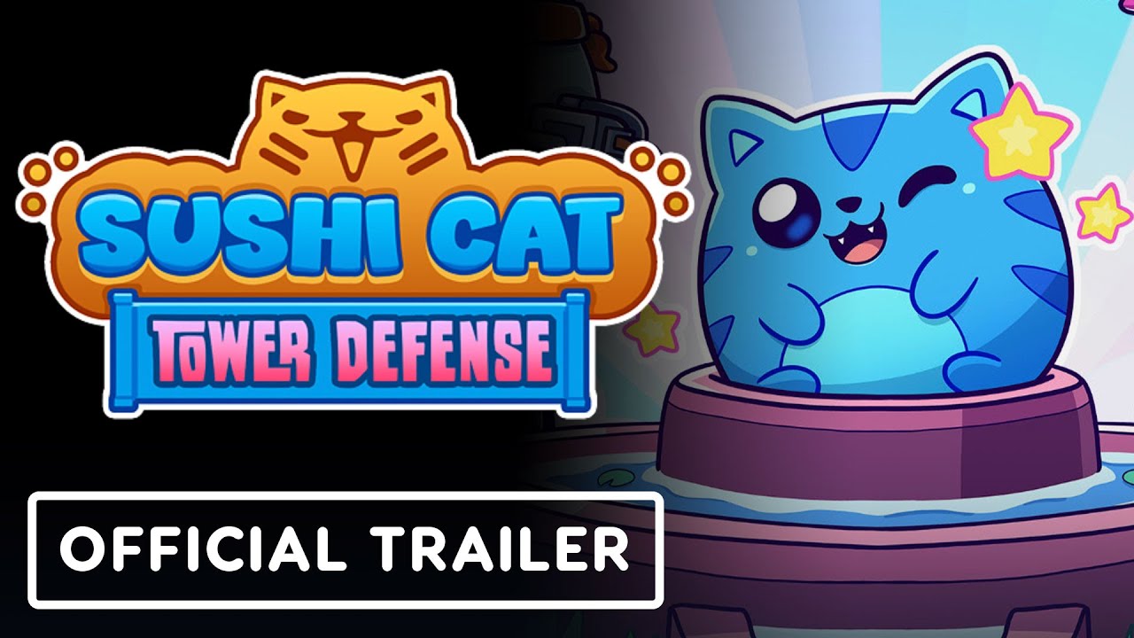 Sushi Cat - Tower Defense - Official Announcement Trailer | The MIX Fall Game Showcase 2025