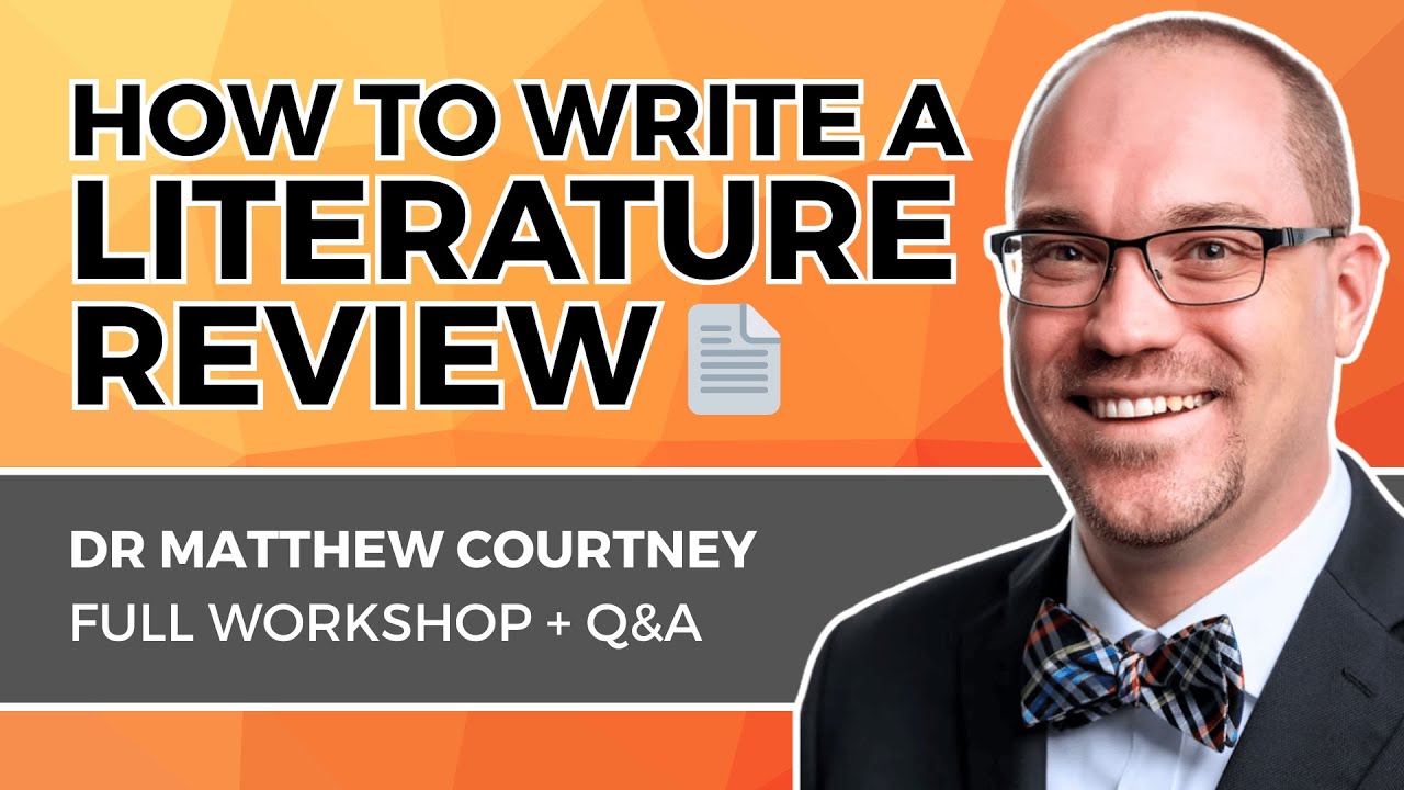 How to Write a Literature Review (The Smart Way) 📚 FULL WORKSHOP