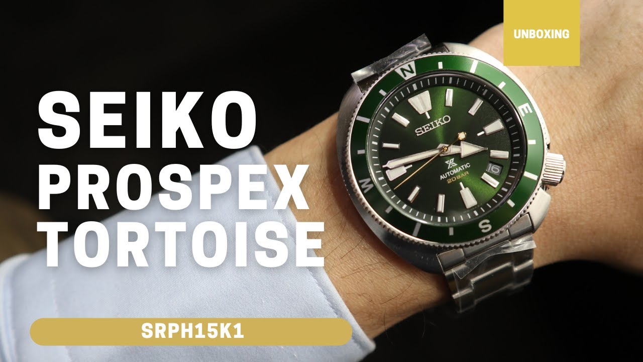 UNBOXING SEIKO PROSPEX LAND TORTOISE  SRPH15K1