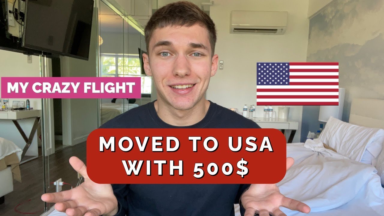 MY FIRST DAY IN USA BEING 20 YEARS OLD WITH 500 $
