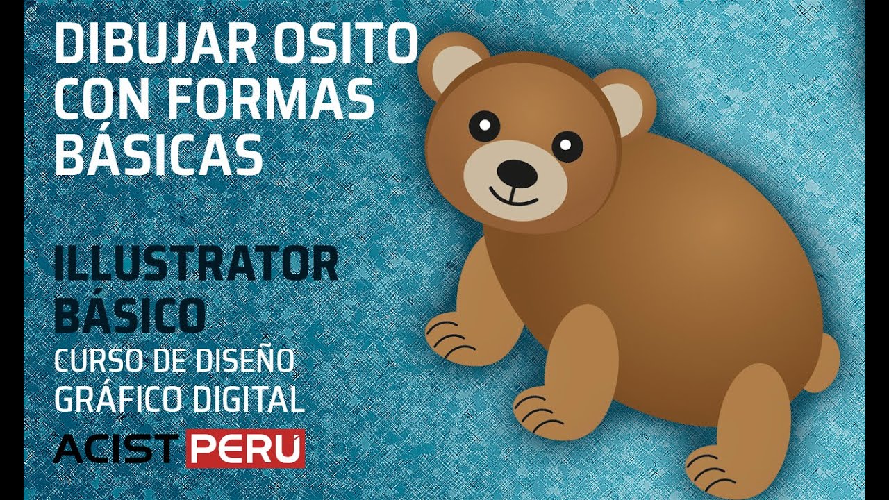 Curso Básico Illustrator Básico 2021: Crear dibujo con formas básicas