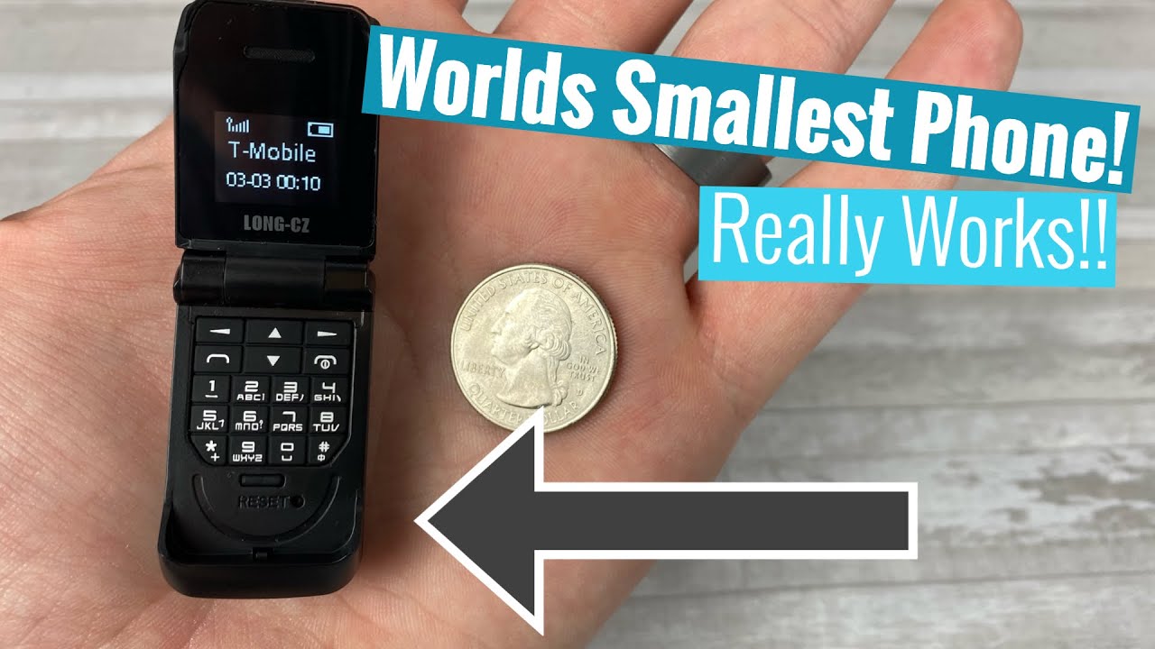 Worlds Smallest Phone - It Actually Works!!