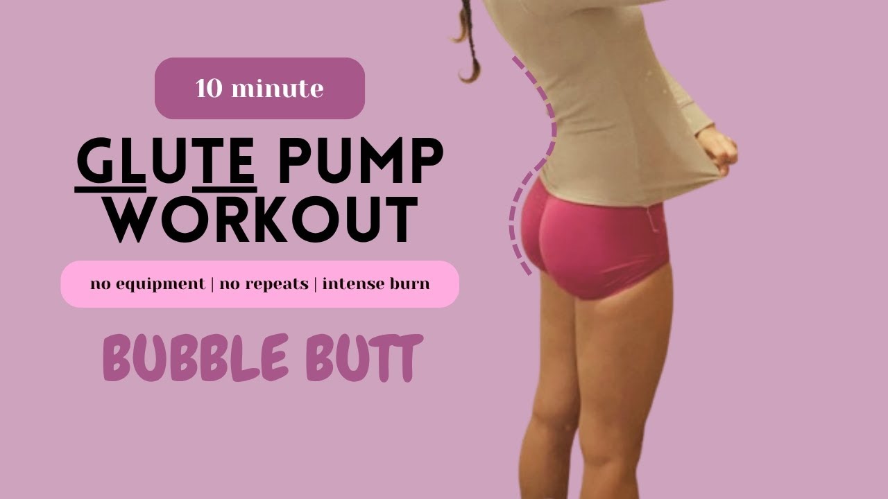 10-Minute Bubble Butt Workout (No Equipment!)
