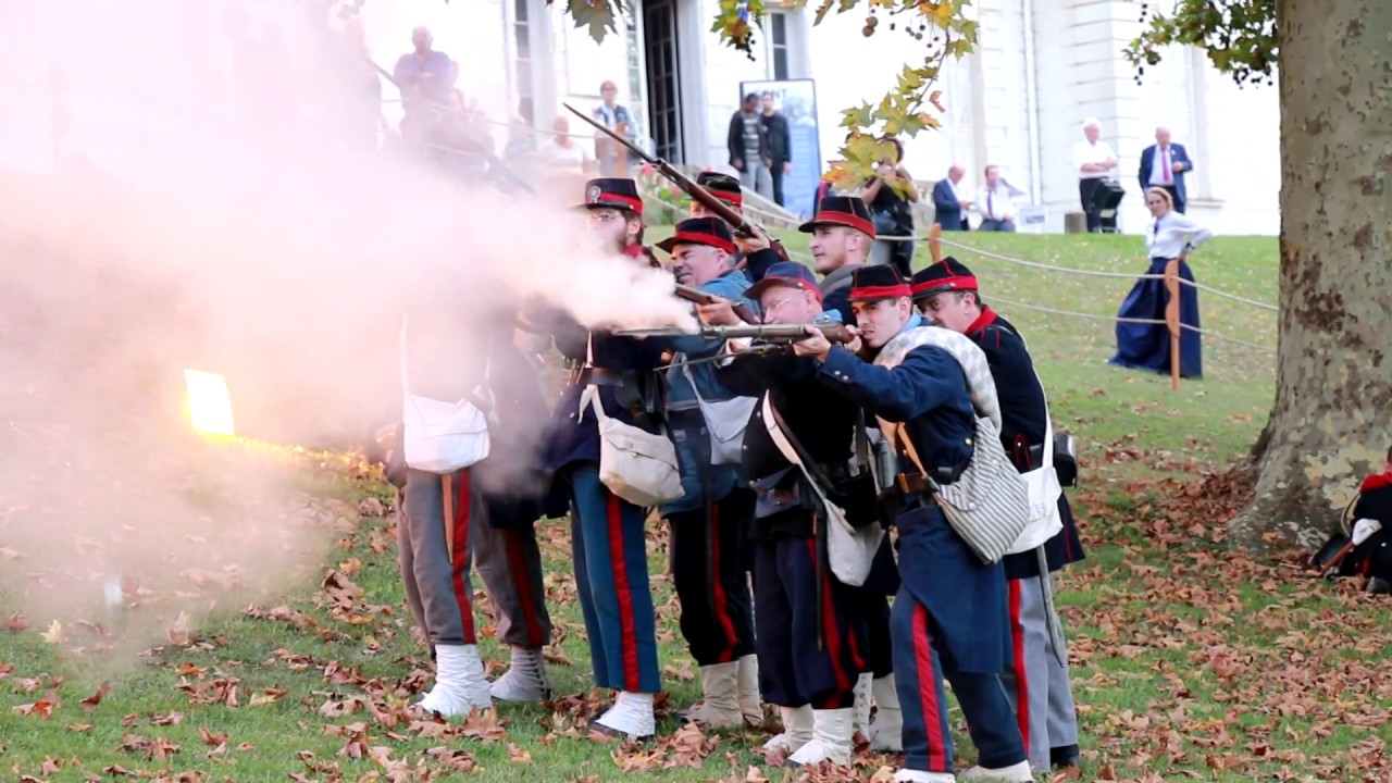 Les soldats Fran&ccedil;ais de 1870 -  Poissy en Uniforme 2018