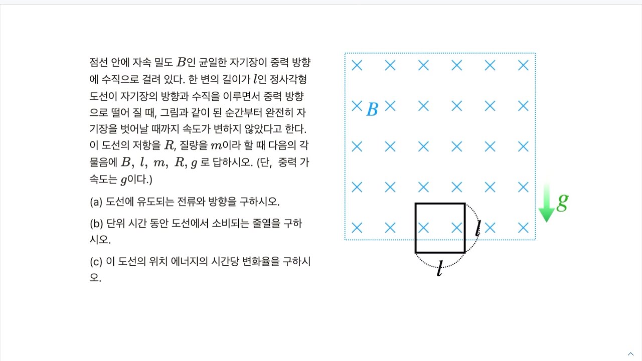 패러데이 법칙, 운동 기전력, 유도 전류, 줄열