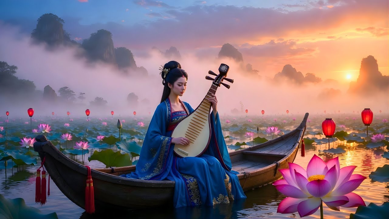 Stress Relief Music with Chinese Zen Instruments 🌿🌙 | Deep Relaxation