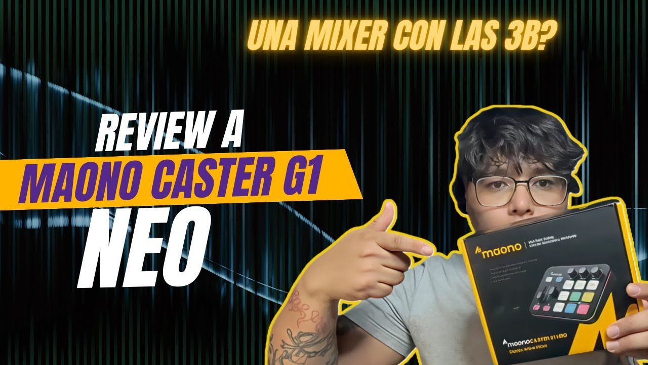 MaonoCaster G1 Neo 🔥 Review completa | Acaso sera la mixer económica que muchos creadores buscan?.