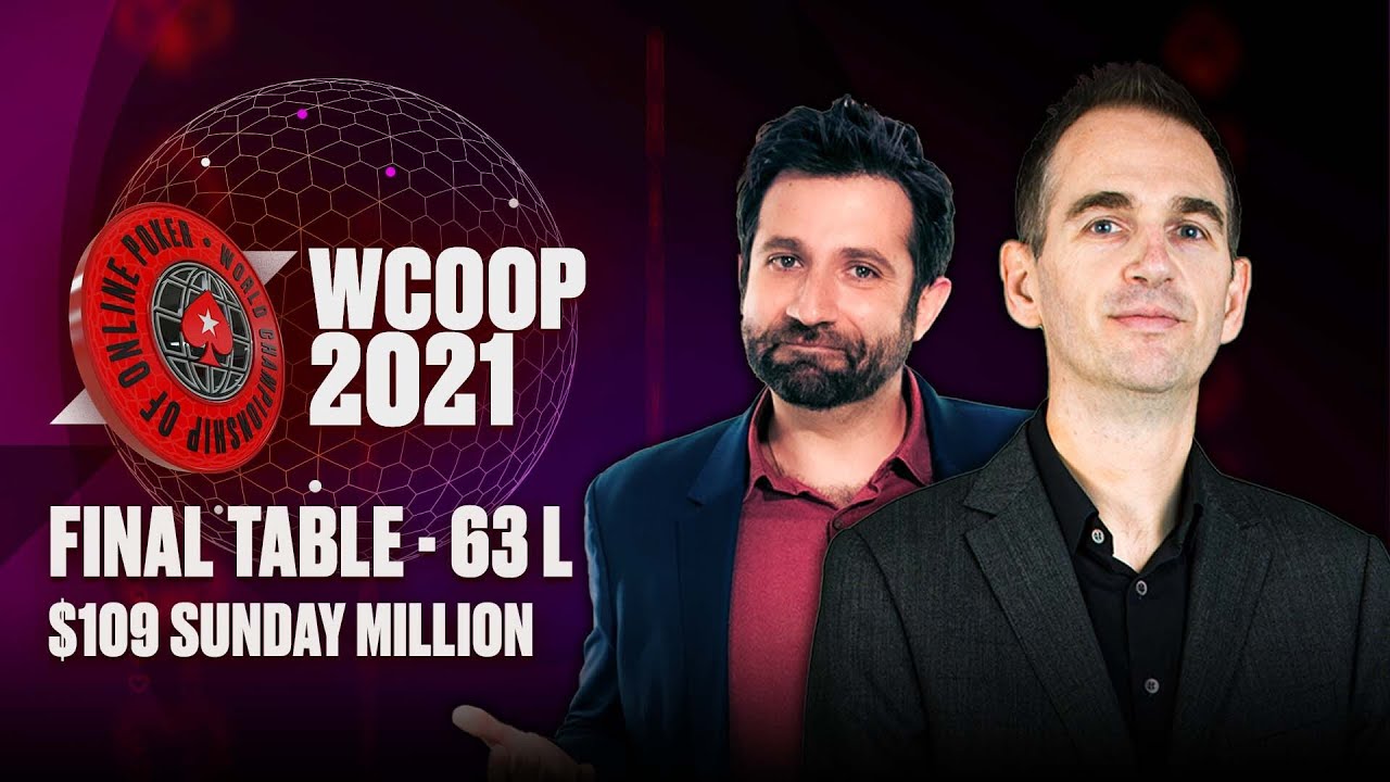 WCOOP 2021 🔴 63-L: $109 Sunday Million SPECIAL EDITION Final Table  &spades;️ WCOOP 2021 &spades;️ PokerStars