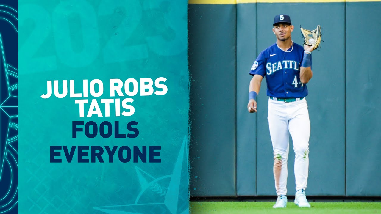 Julio Rodr&iacute;guez Robs Fernando Tatis Jr. Home Run, Fools Everyone