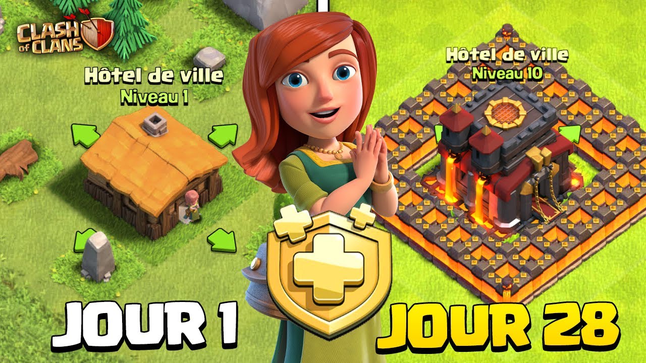 J'ai Joué 28 Jours à Clash of Clans avec le Pass Or !