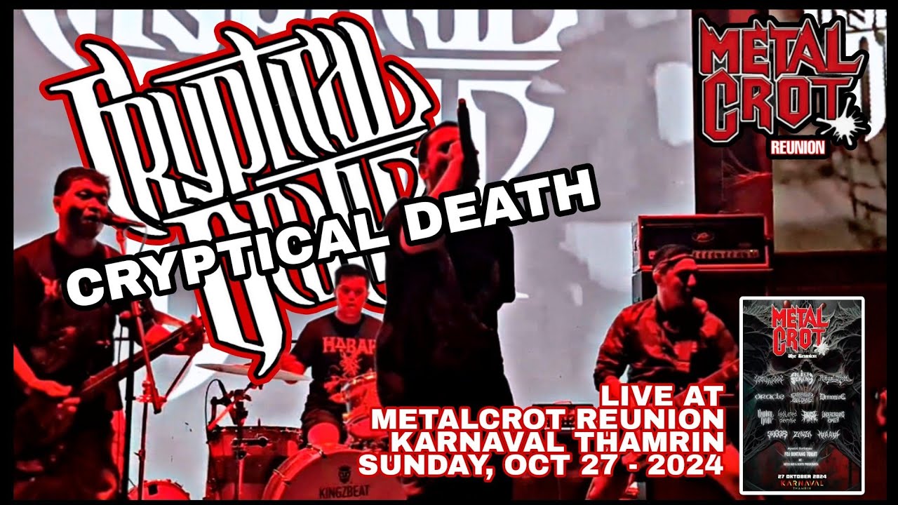🇮🇩 CRYPTICAL DEATH ☠️ LIVE AT METALCROT REUNION #metalcrot #metal #grindcore #crypticaldeath