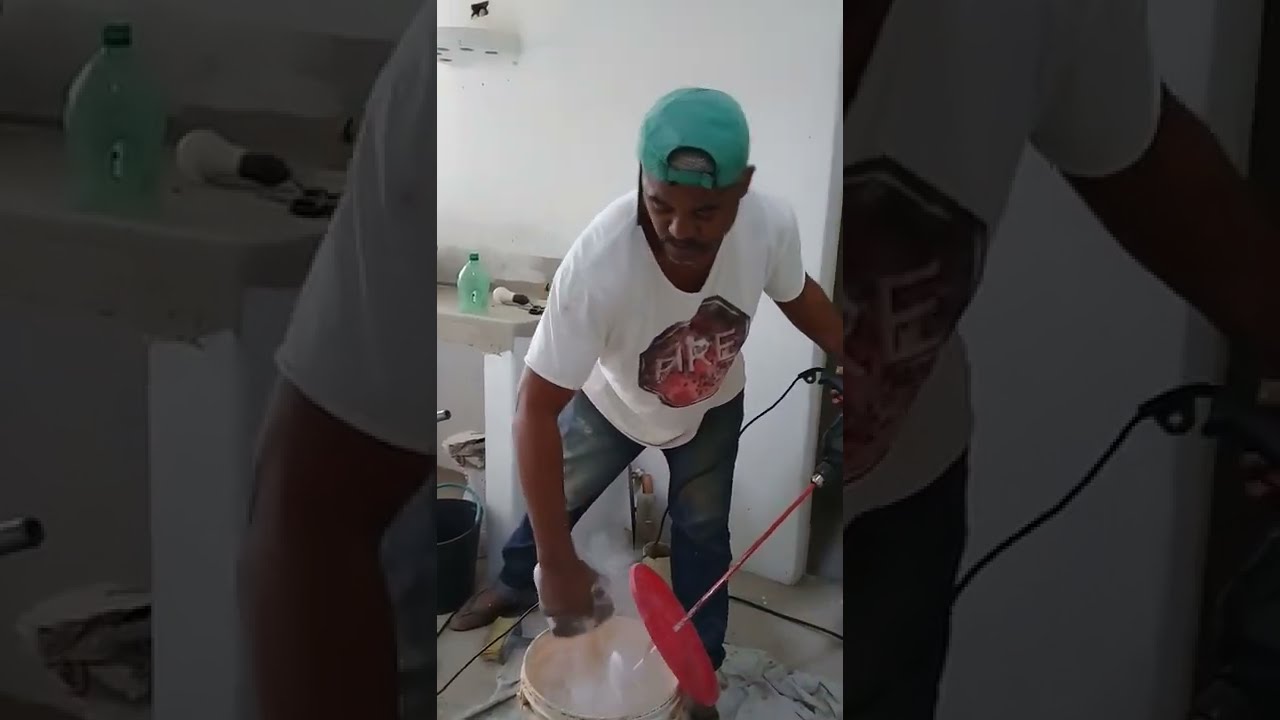 como prepara a nata do cimento queimado, e prepara  a base para aplicação.