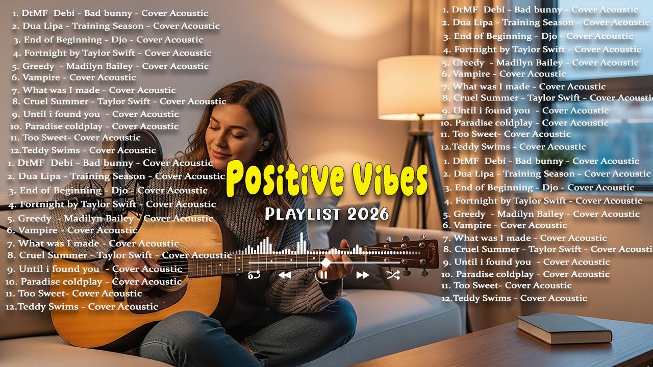 Positive Vibes Playlist 2026 💞🎵| Best Acoustic Love Song 2026 | Miia, Alphaville, Pink Sweat$