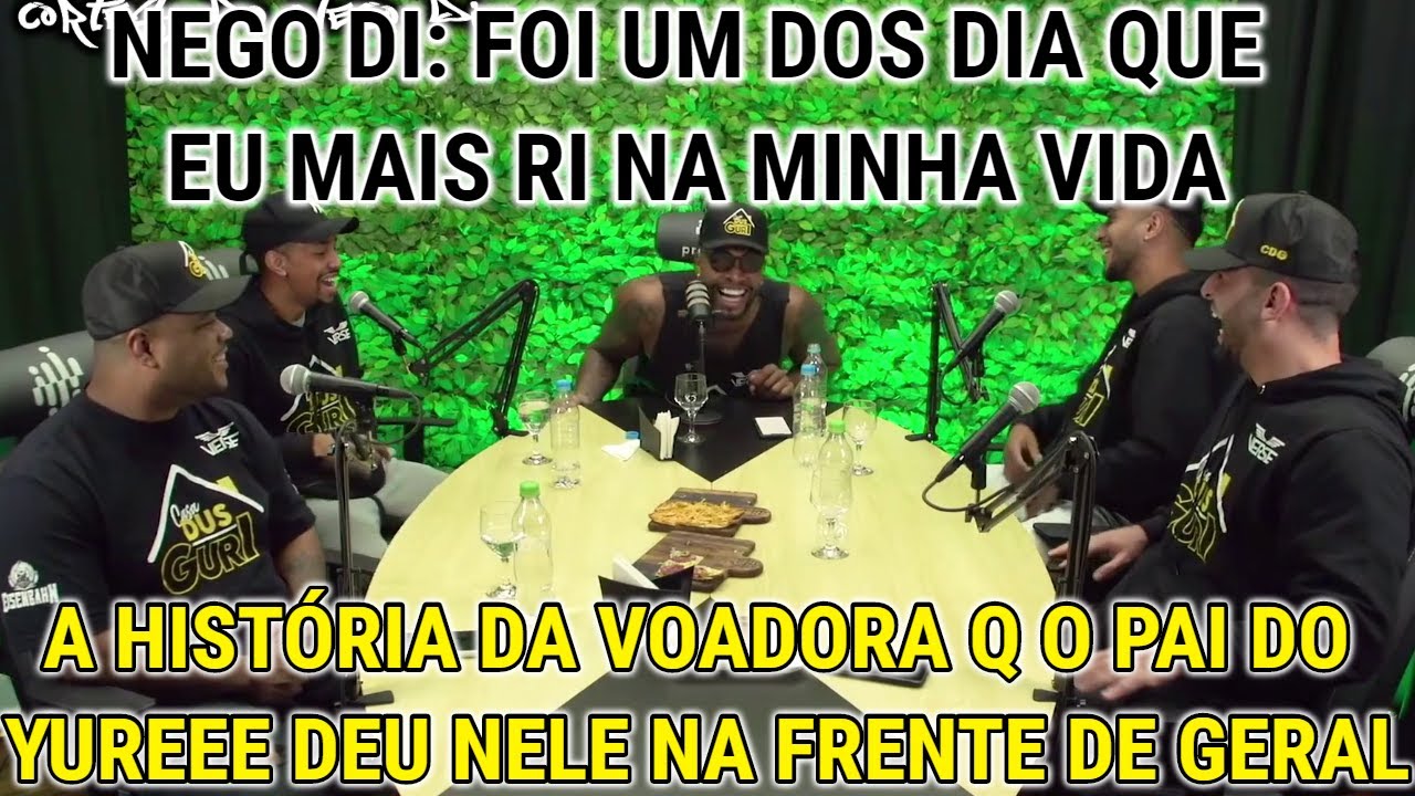NEGO DI CONTA A HISTÓRIA DA VOADORA DO PAI DO YUREEE NELE | CORTES DO NEGO DI