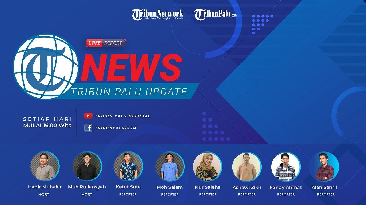 🔴 TRIBUNPALU LIVE NEWS UPDATE: SABTU, 22 JANUARI 2022