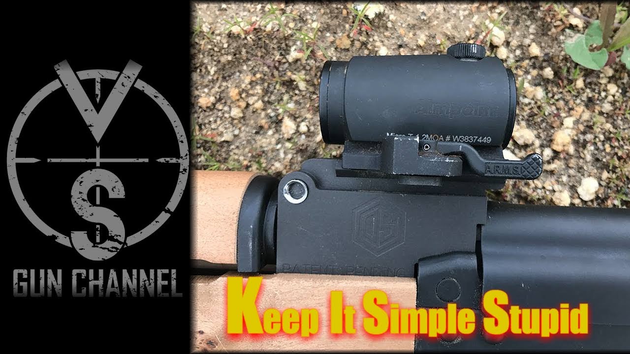 The Strongest AK-47 Optics Mount : Occam Defense Solutions