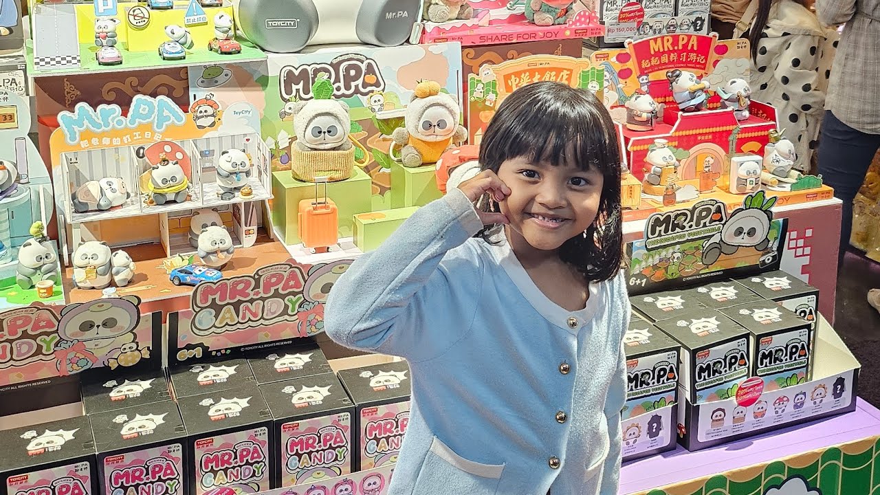 CERITA KHAWLA UNBOXING BELANJAAN DARI MUMU FAMILY ... ada Blindbox !!