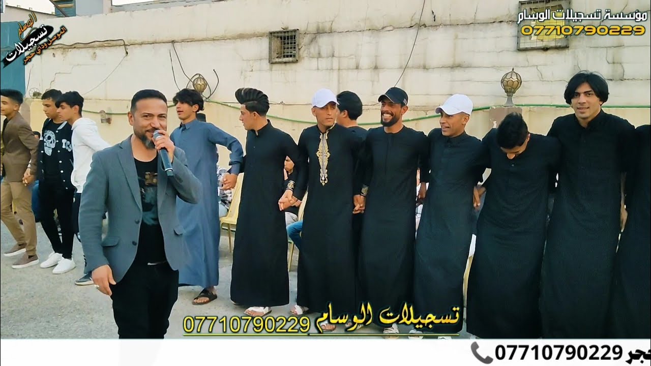 دبكه نار🔥 شباب المجلس صقر نينوى الفنان احمد الجبوري و المايسترو احمد الدبساوي زواج ابراهيم الحمداني
